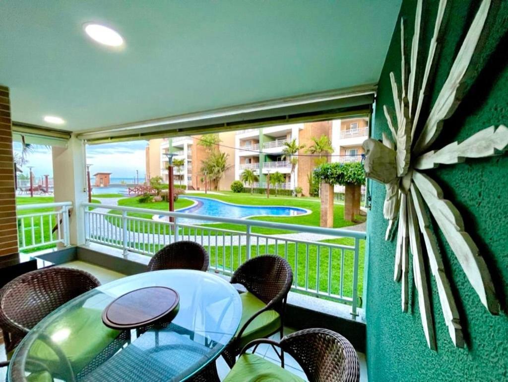 Terramaris - Aptos Vista Mar, Pe Na Areia, Vizinho Ao B Park Aquiraz Exterior foto