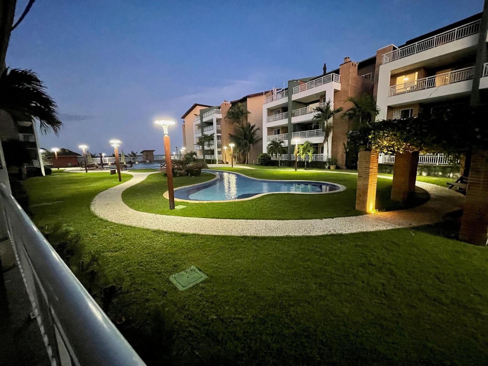 Terramaris - Aptos Vista Mar, Pe Na Areia, Vizinho Ao B Park Aquiraz Exterior foto